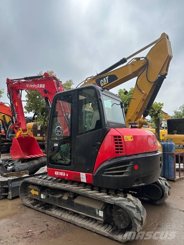 Kubota KX 183 Pásové rýpadlá