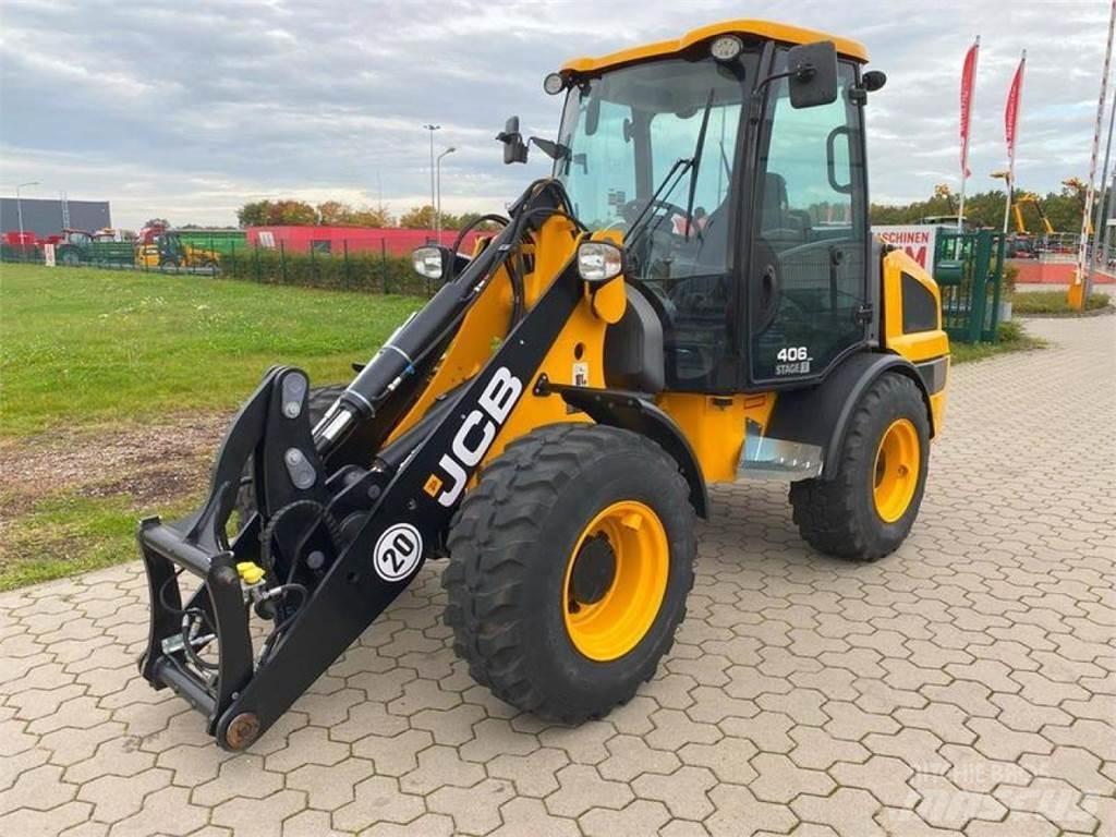 JCB 406 AGRI Kolesové nakladače