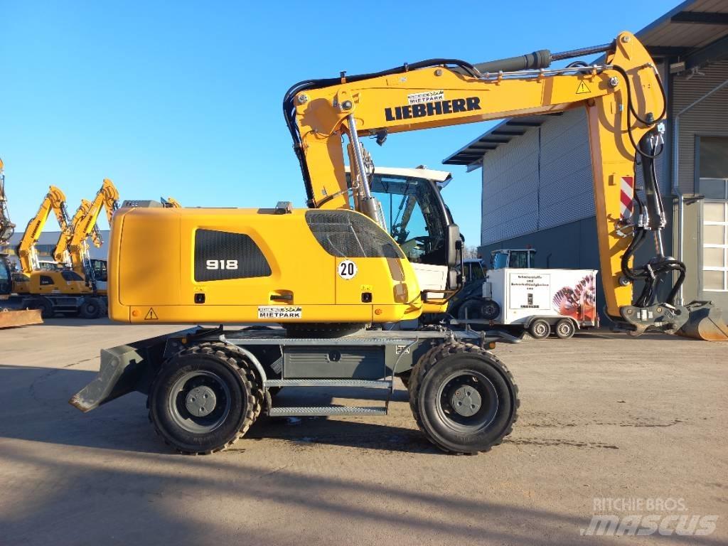 Liebherr A 918 G6.0 Kolesové rýpadlá