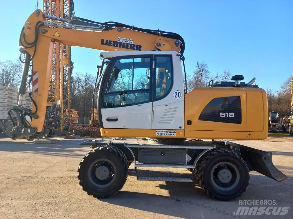 Liebherr A 918 G6.0 Kolesové rýpadlá