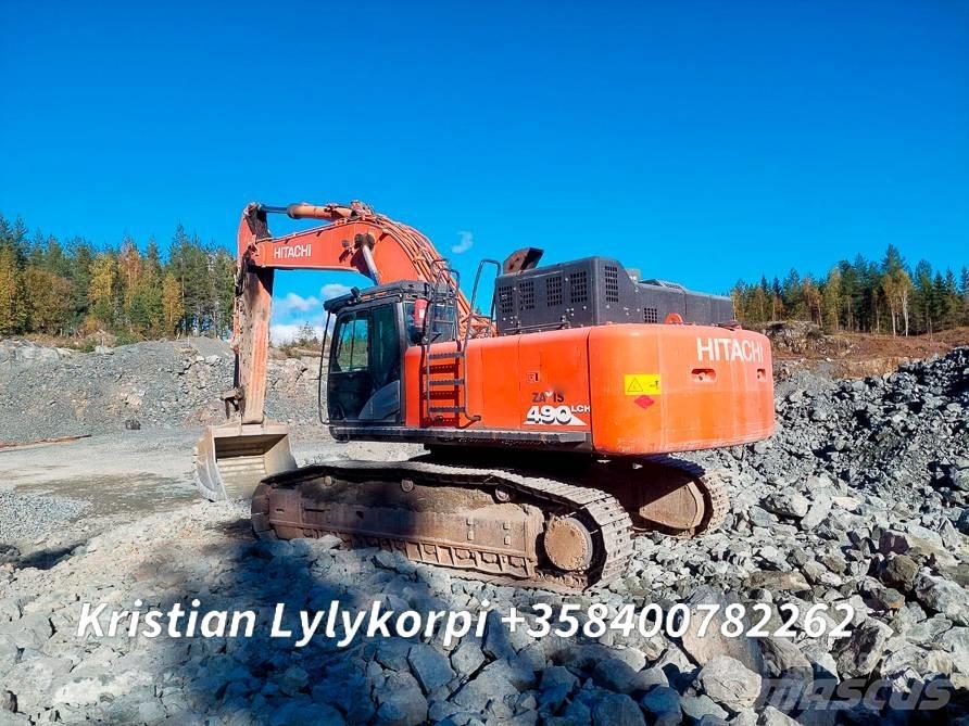 Hitachi ZX490LCH-6 Pásové rýpadlá