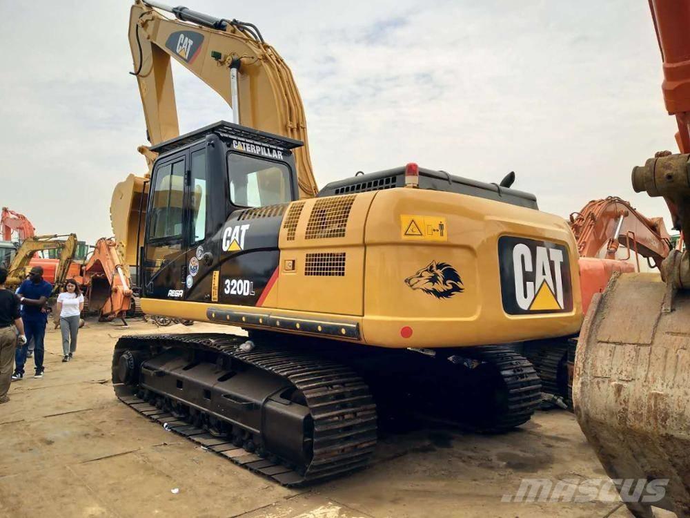 CAT 320D Pásové rýpadlá