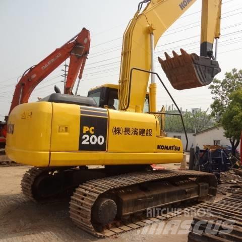 Komatsu pc200-7 Pásové rýpadlá