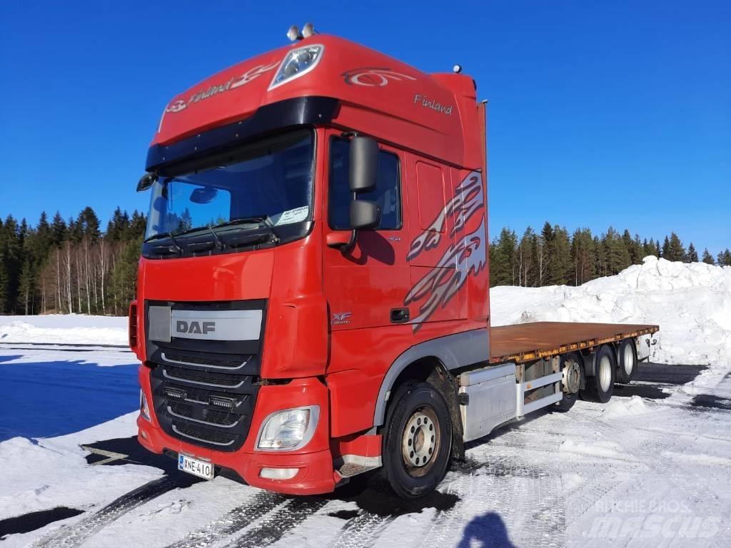 DAF XF460 Plošinové nákladné automobily/nákladné automobily so sklápacími bočnicami