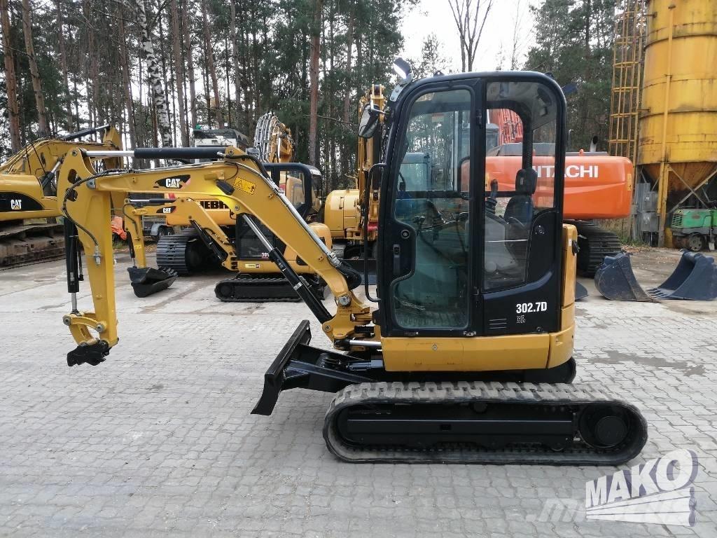 CAT 302.7 D CR Mini rýpadlá < 7t