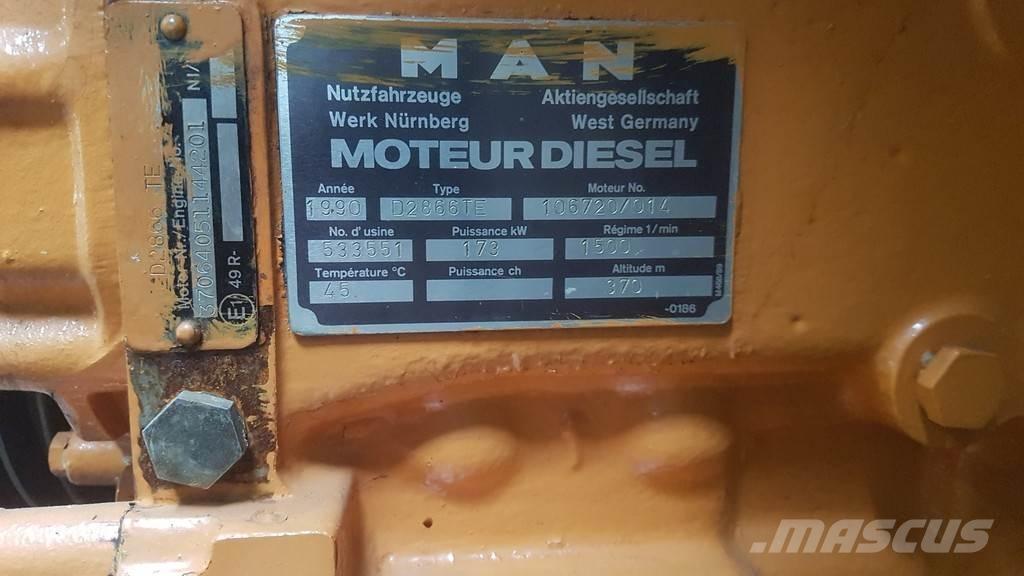 MAN D2866-TE USED Stavebníctvo - ostatné