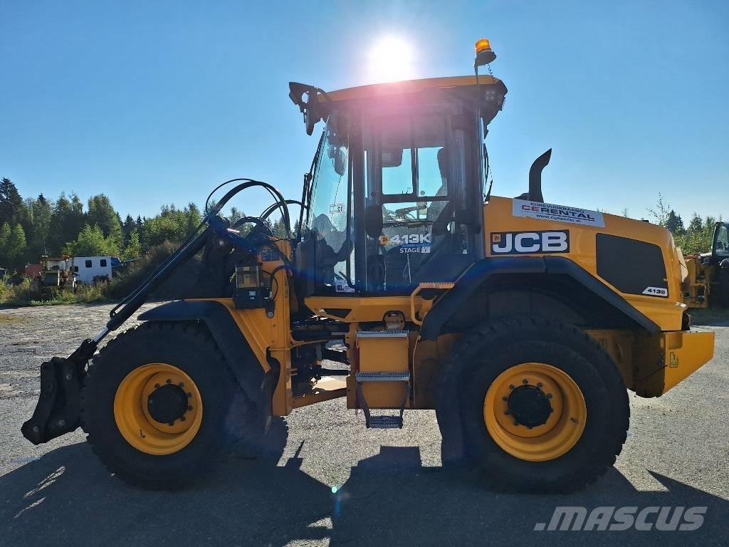 JCB 413 S Kolesové nakladače