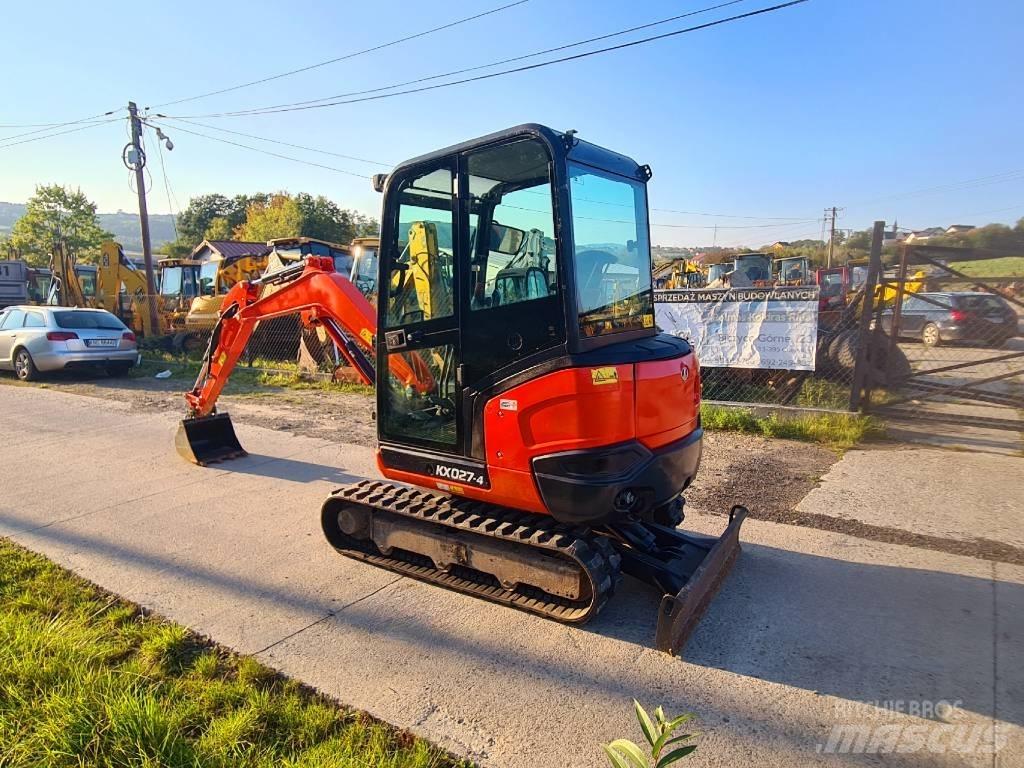 Kubota KX 027-4 Mini rýpadlá < 7t