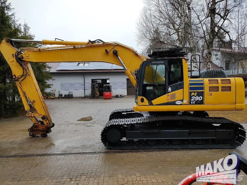 Komatsu PC 290 Pásové rýpadlá