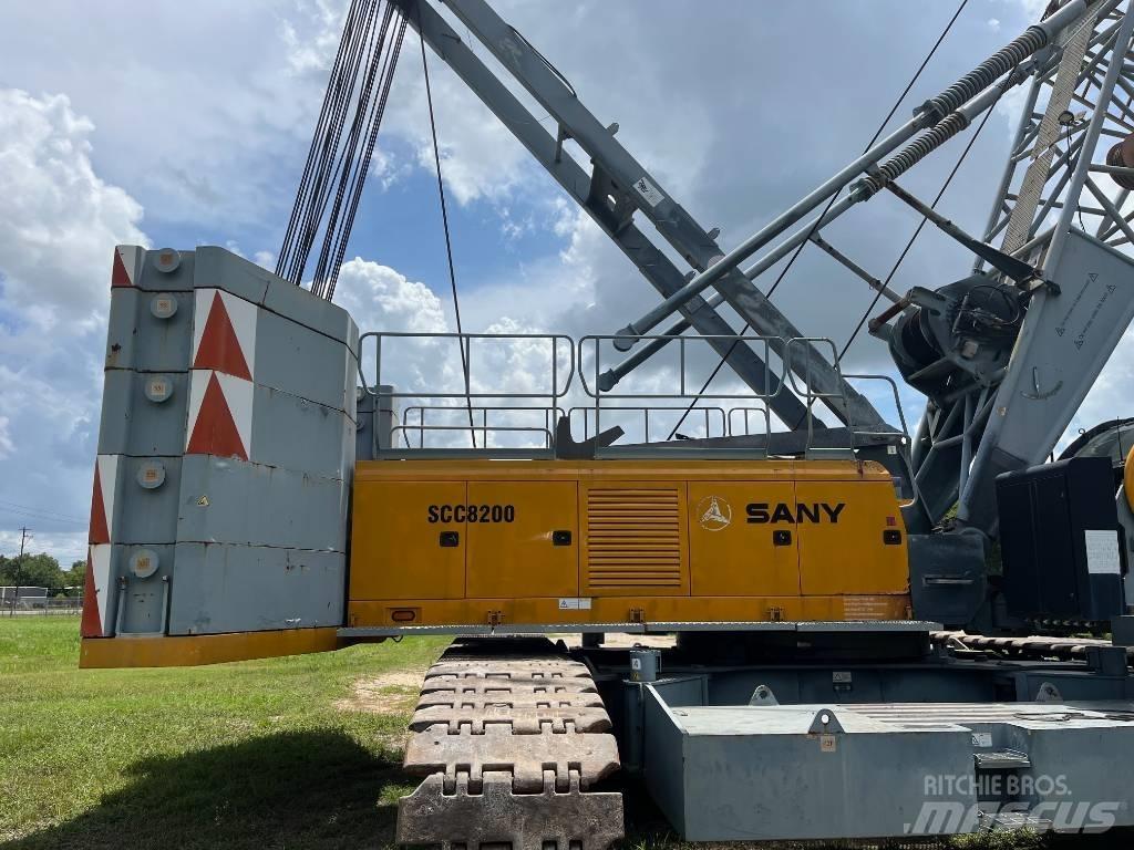 Sany SCC 8200 Pásové žeriavy