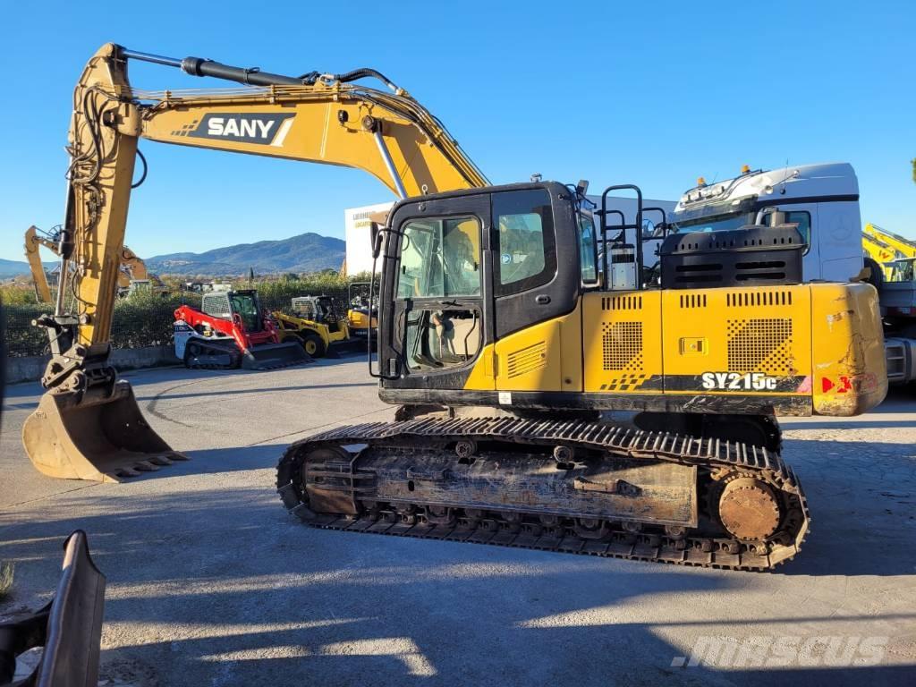 Sany SY 215 C Pásové rýpadlá