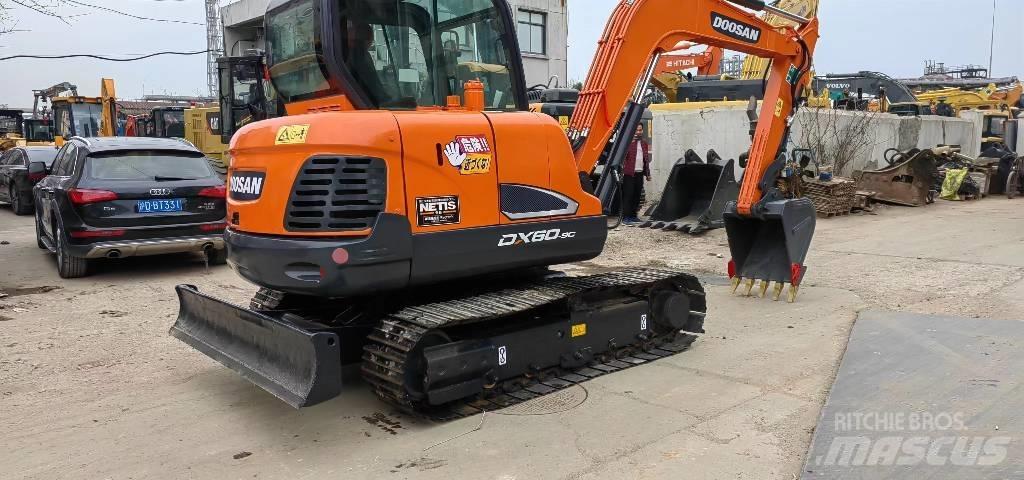 Doosan DX 60-9 C Mini rýpadlá < 7t