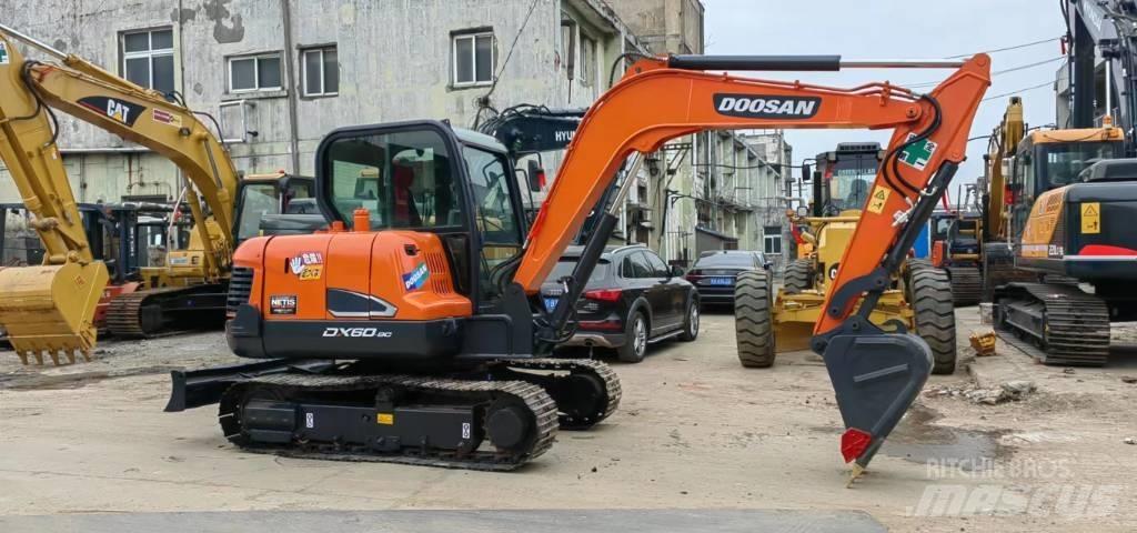 Doosan DX 60-9 C Mini rýpadlá < 7t
