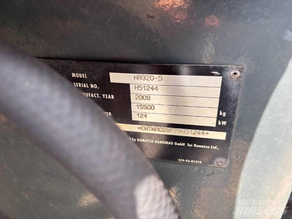 Komatsu WA 320-5 Kolesové nakladače
