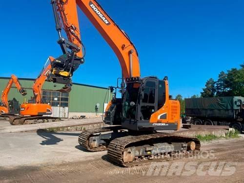 Doosan DX235LCR-5 Pásové rýpadlá