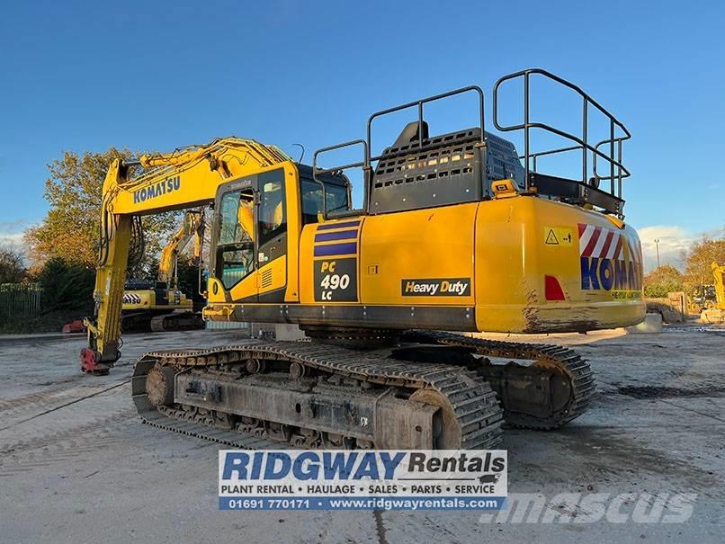 Komatsu PC 490 LC-11 Pásové rýpadlá