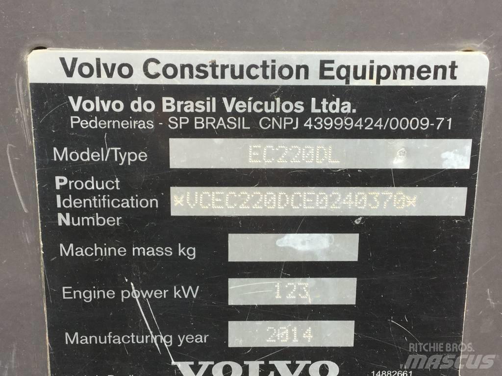 Volvo EC220DL Pásové rýpadlá
