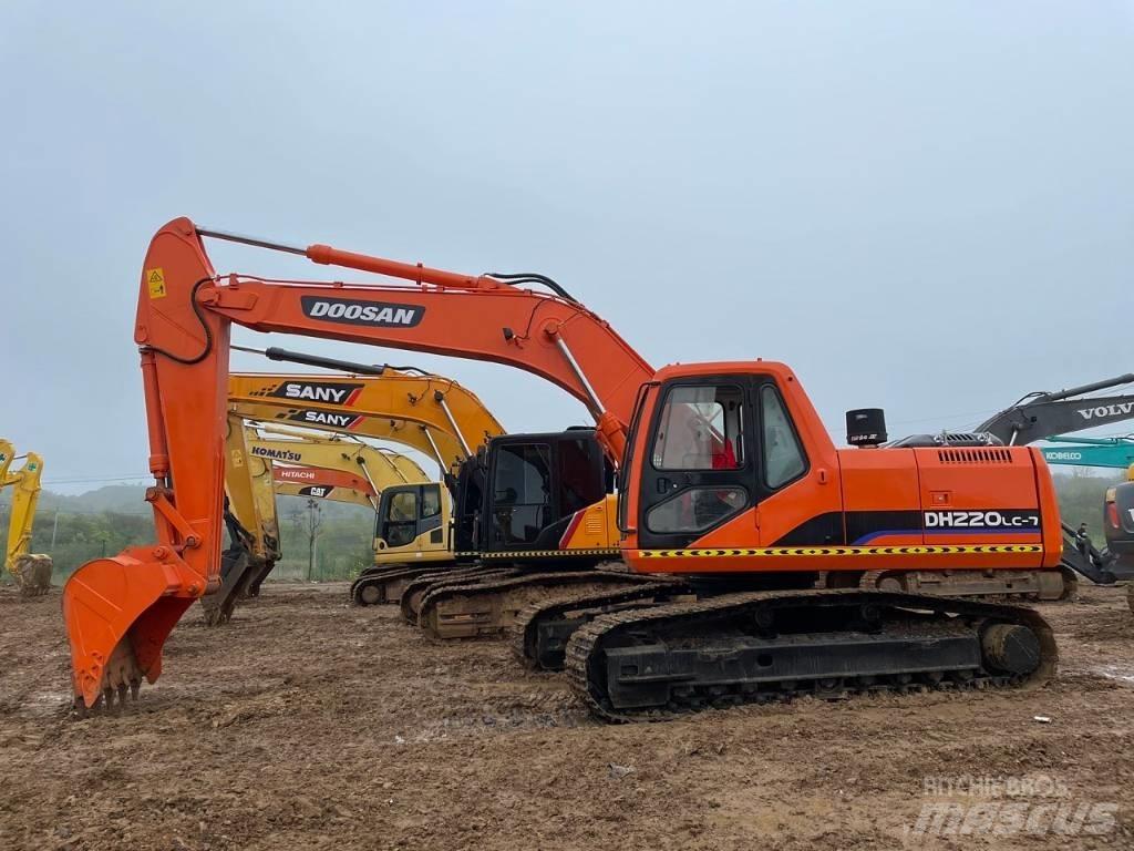 Doosan DH 220 Pásové rýpadlá