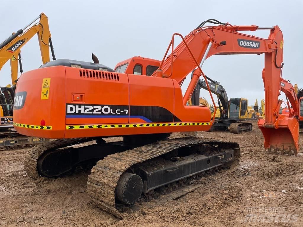 Doosan DH 220 Pásové rýpadlá
