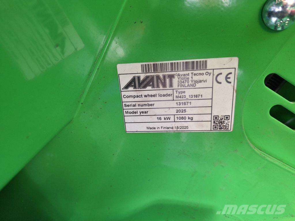 Avant 423 TDL Špeciálne bagre