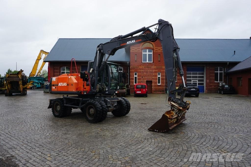 Atlas 160 W Kolesové rýpadlá