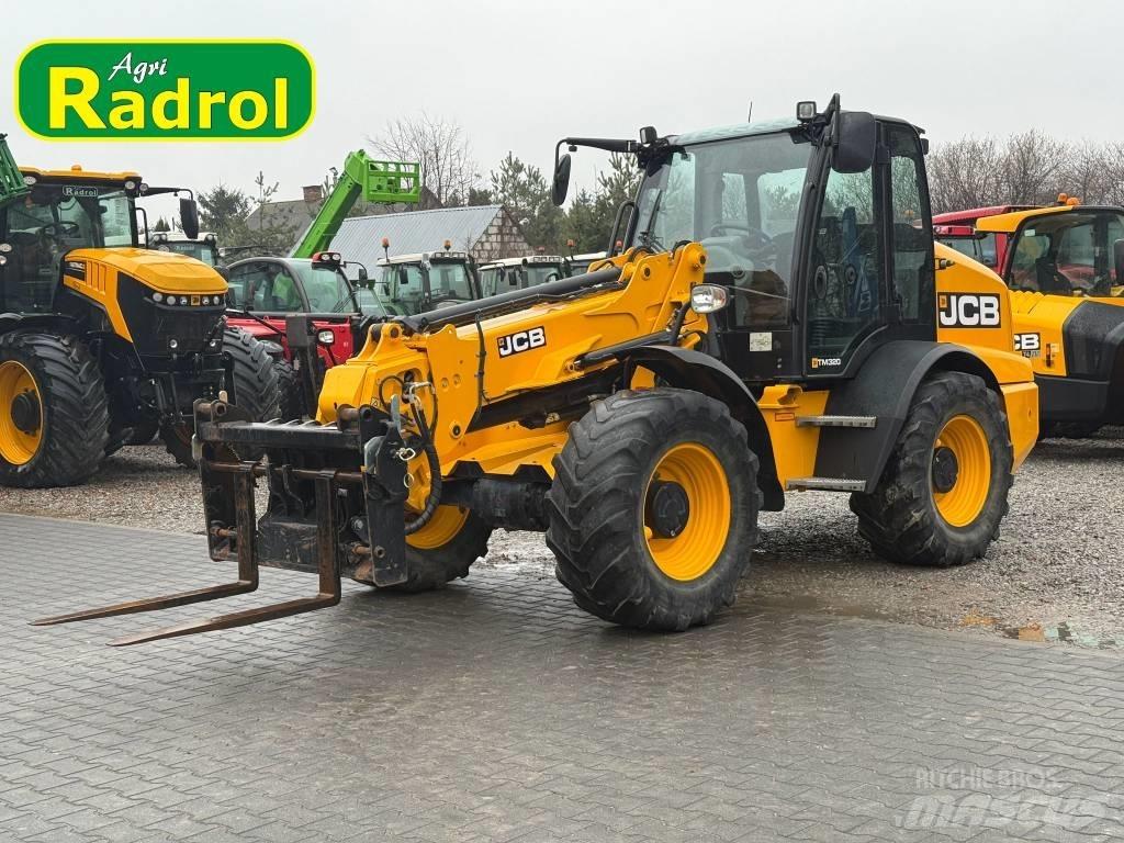 JCB TM 320 Teleskopické nakladače pre poľnohospodárstvo