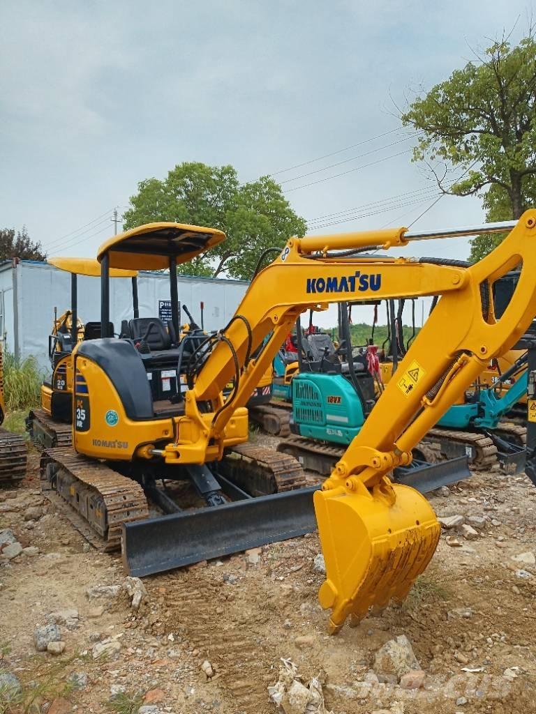 Komatsu PC 35 MR Pásové rýpadlá