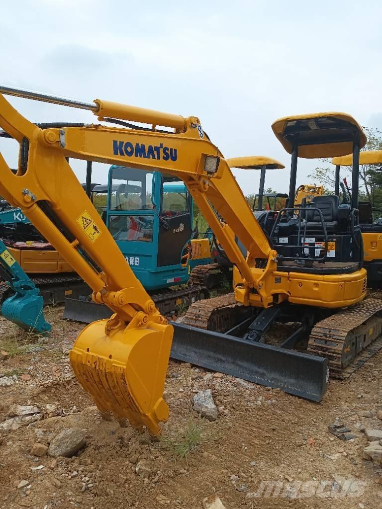 Komatsu PC 35 MR Pásové rýpadlá
