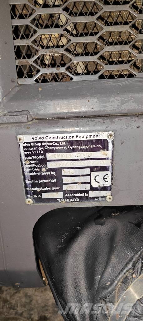 Volvo ECR 88 pro Midi rýpadlá 7 t - 12 t