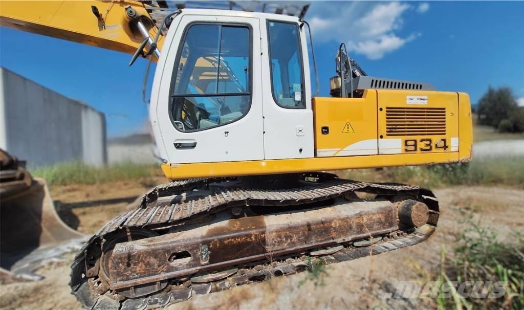 Liebherr R934C HDC Pásové rýpadlá
