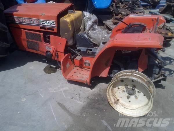 Hinomoto C144 Podvozky a zavesenie kolies