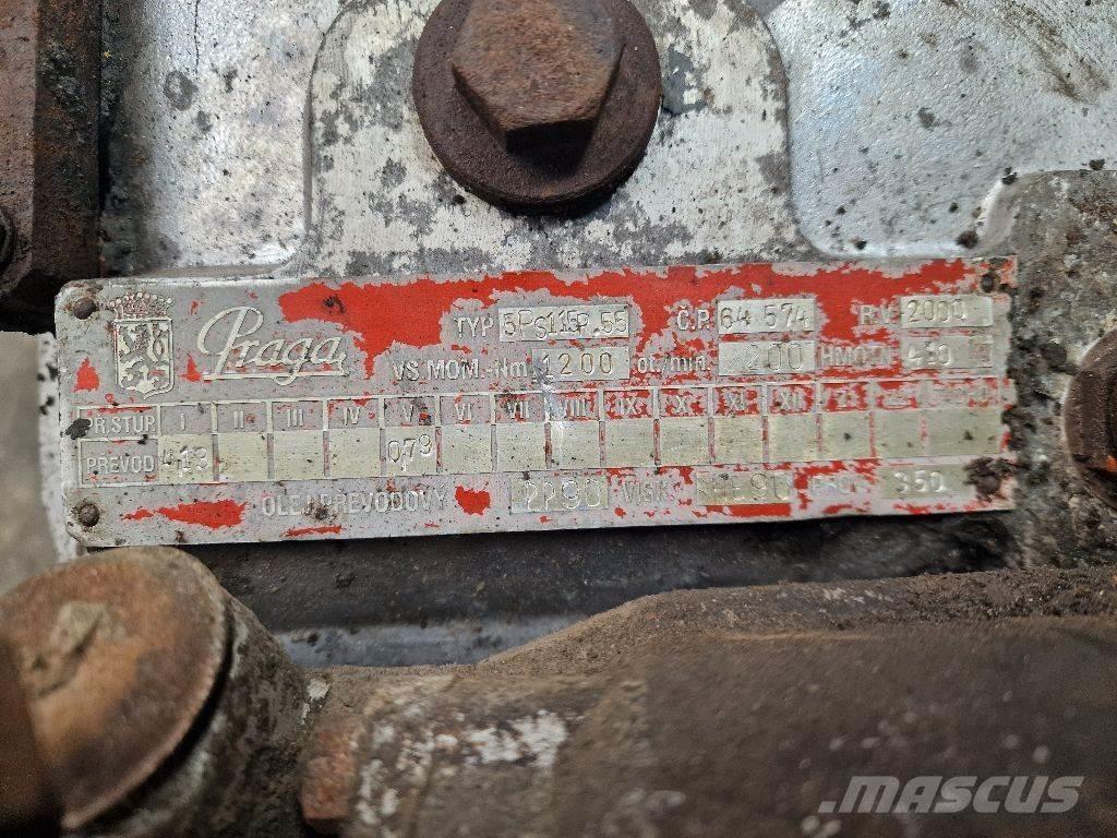 Praga 5PS115R.55 Prevodovky