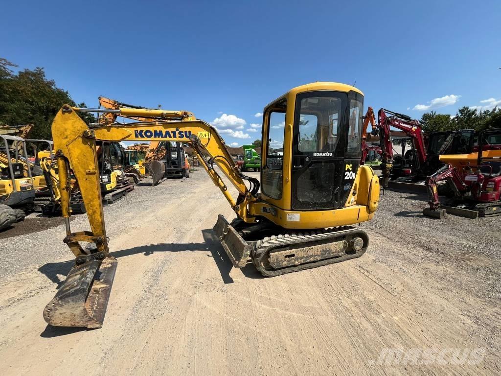 Komatsu PC 20 R-8 Mini rýpadlá < 7t