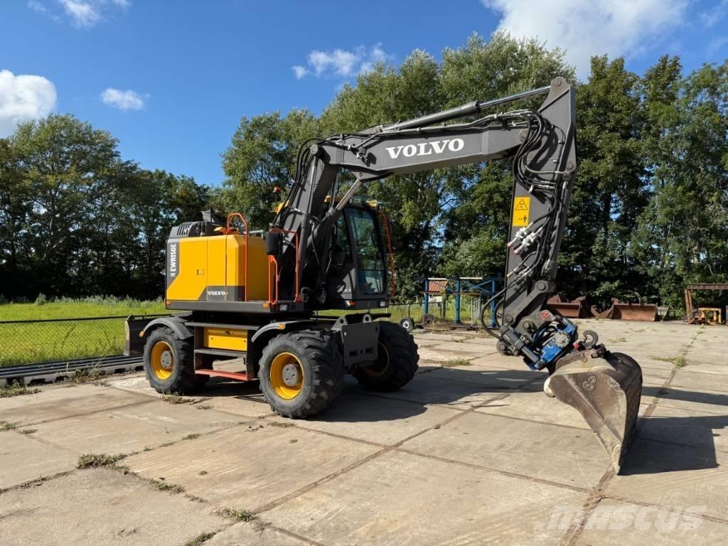Volvo EWR 150 E Kolesové rýpadlá