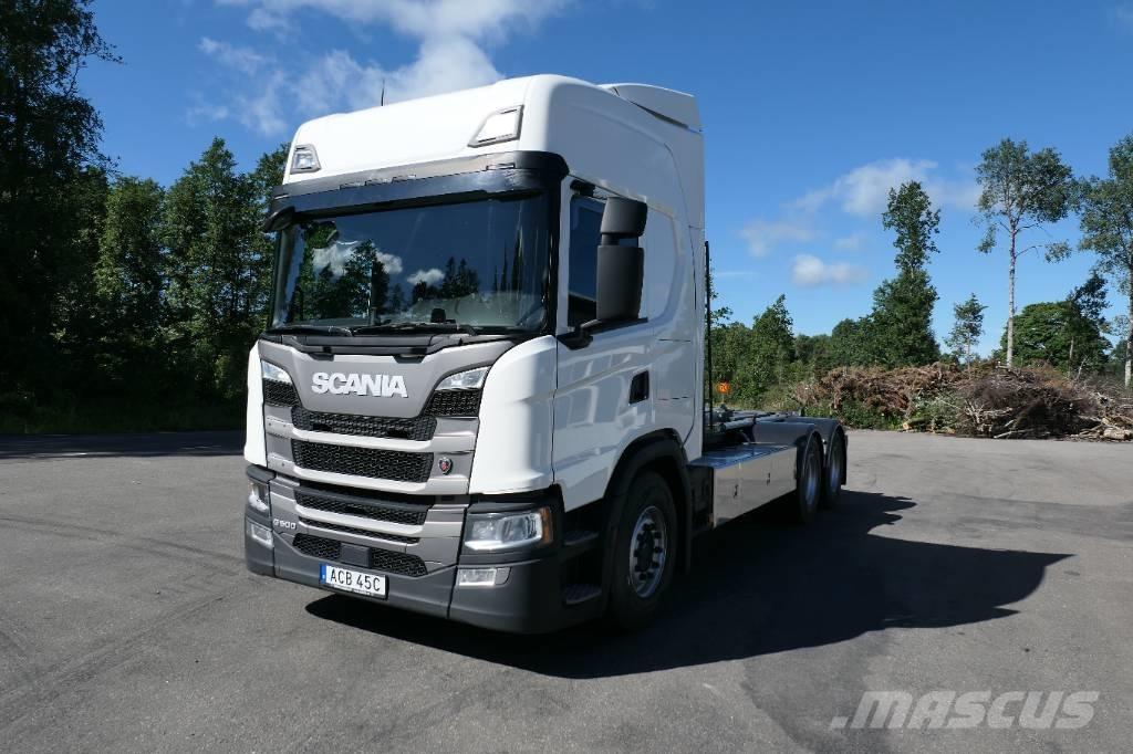 Scania G50B6x2NB Hákový nosič kontajnerov