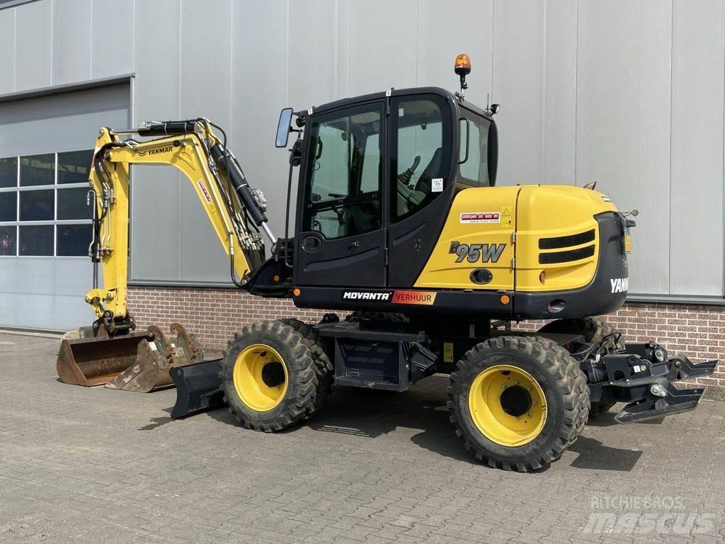 Yanmar B95W Kolesové rýpadlá