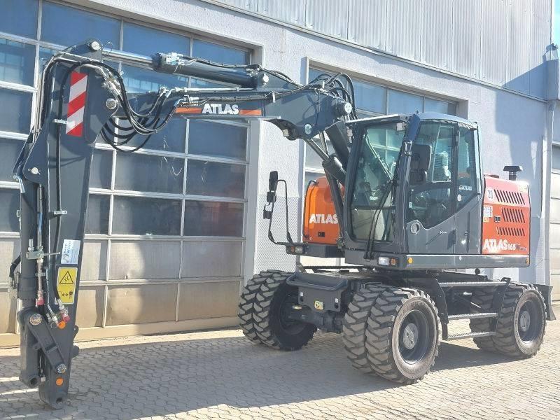 Atlas 165 W Kolesové rýpadlá