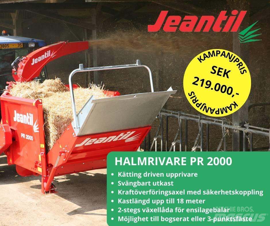 Jeantil PR 2000 Drviče a rezače balíkov