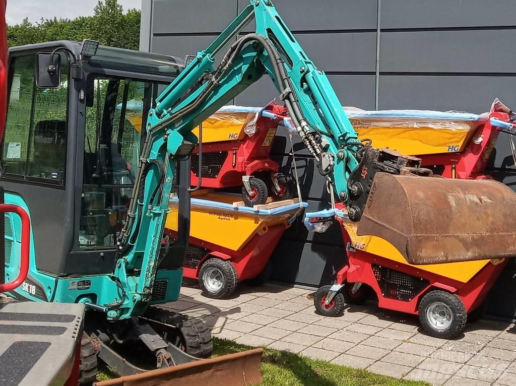 Kobelco SK 18 Mini rýpadlá < 7t