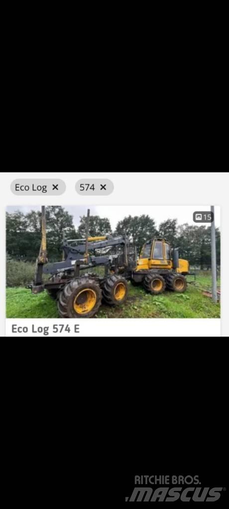 Eco Log 574 e Lesné traktory