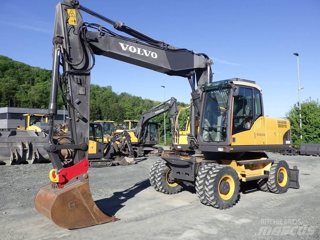 Volvo EW 180 C Kolesové rýpadlá