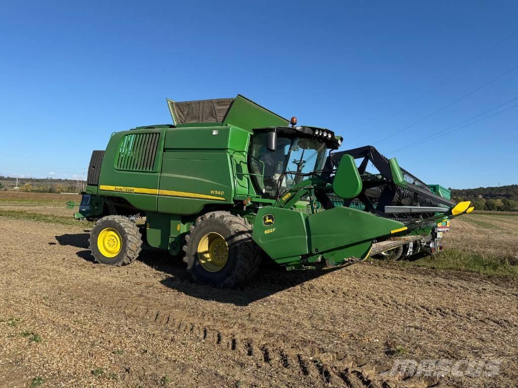 John Deere W 540 Kombinované zberacie stroje