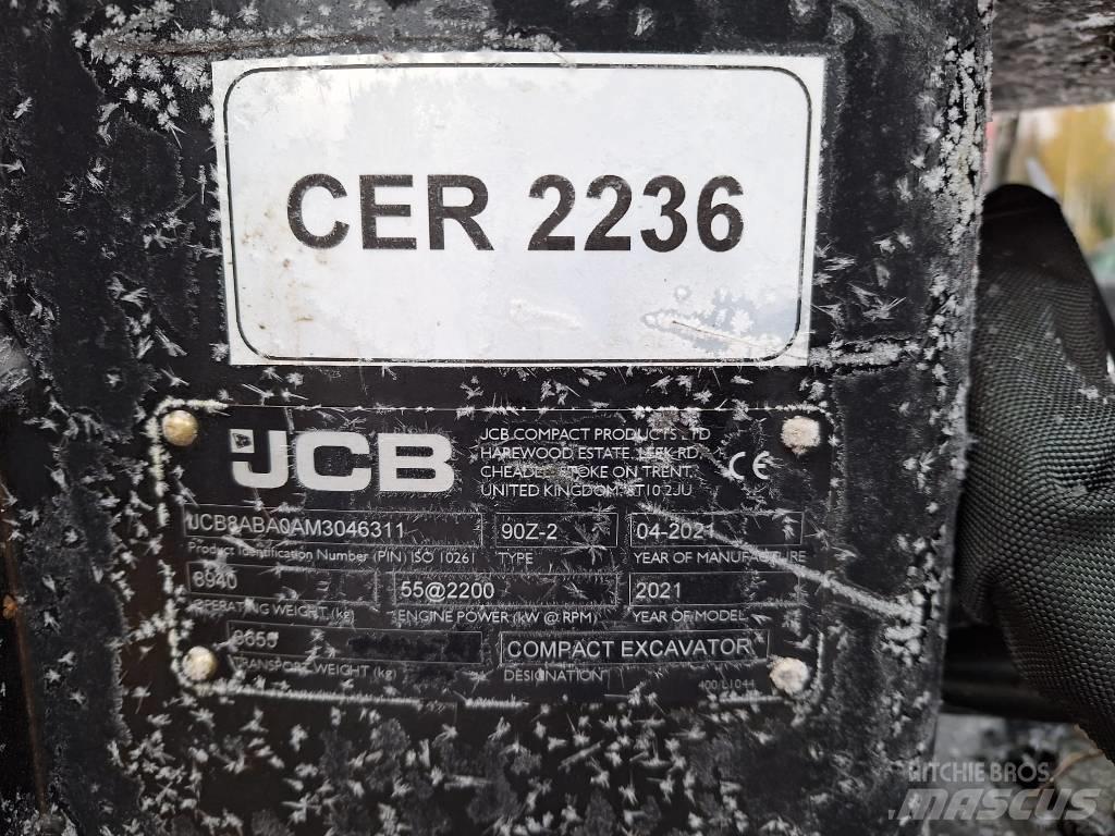 JCB 90 Z-2 Midi rýpadlá 7 t - 12 t