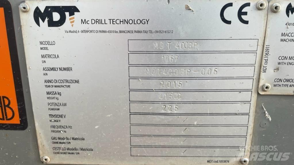  MDT 400BP Veľké vŕtacie stroje