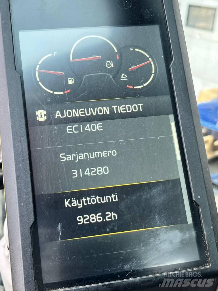Volvo EC 140 ELM Pásové rýpadlá