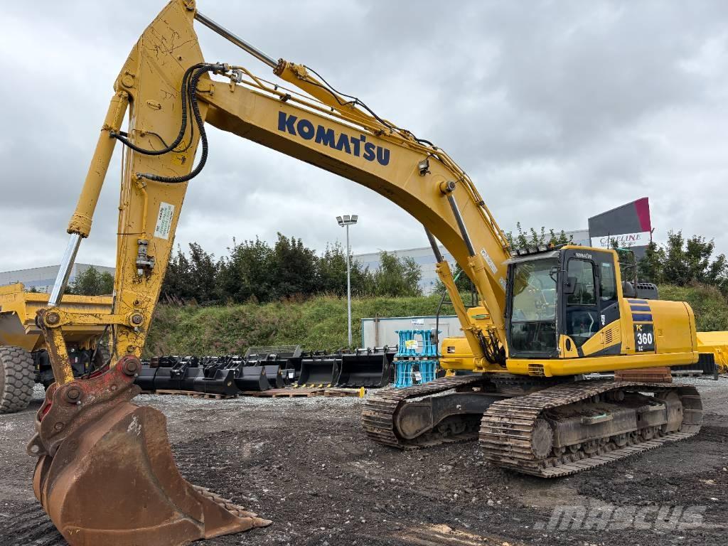 Komatsu PC360LC-10 Pásové rýpadlá