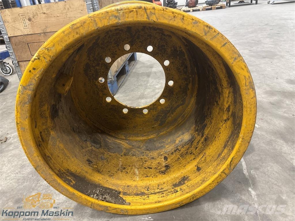 Rottne H8 24x26,5 Pneumatiky, kolesá a ráfiky