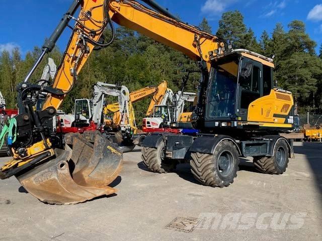 Hyundai HW 180 Kolesové rýpadlá