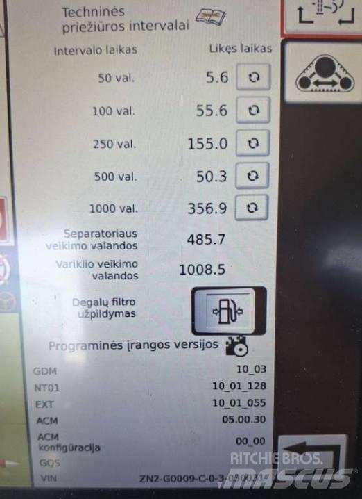Fendt Ideal 9T Kombinované zberacie stroje