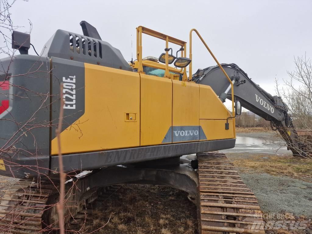 Volvo 220E Pásové rýpadlá